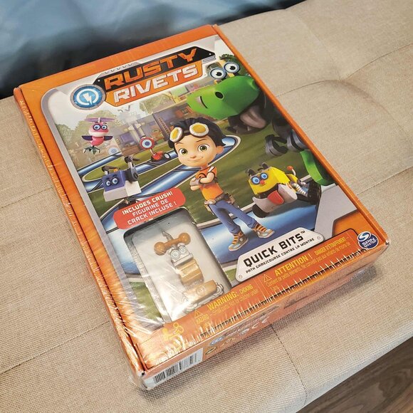 Rusty Rivets Quick Bits Path Game – With Crush Figure - Picture 2 of 3